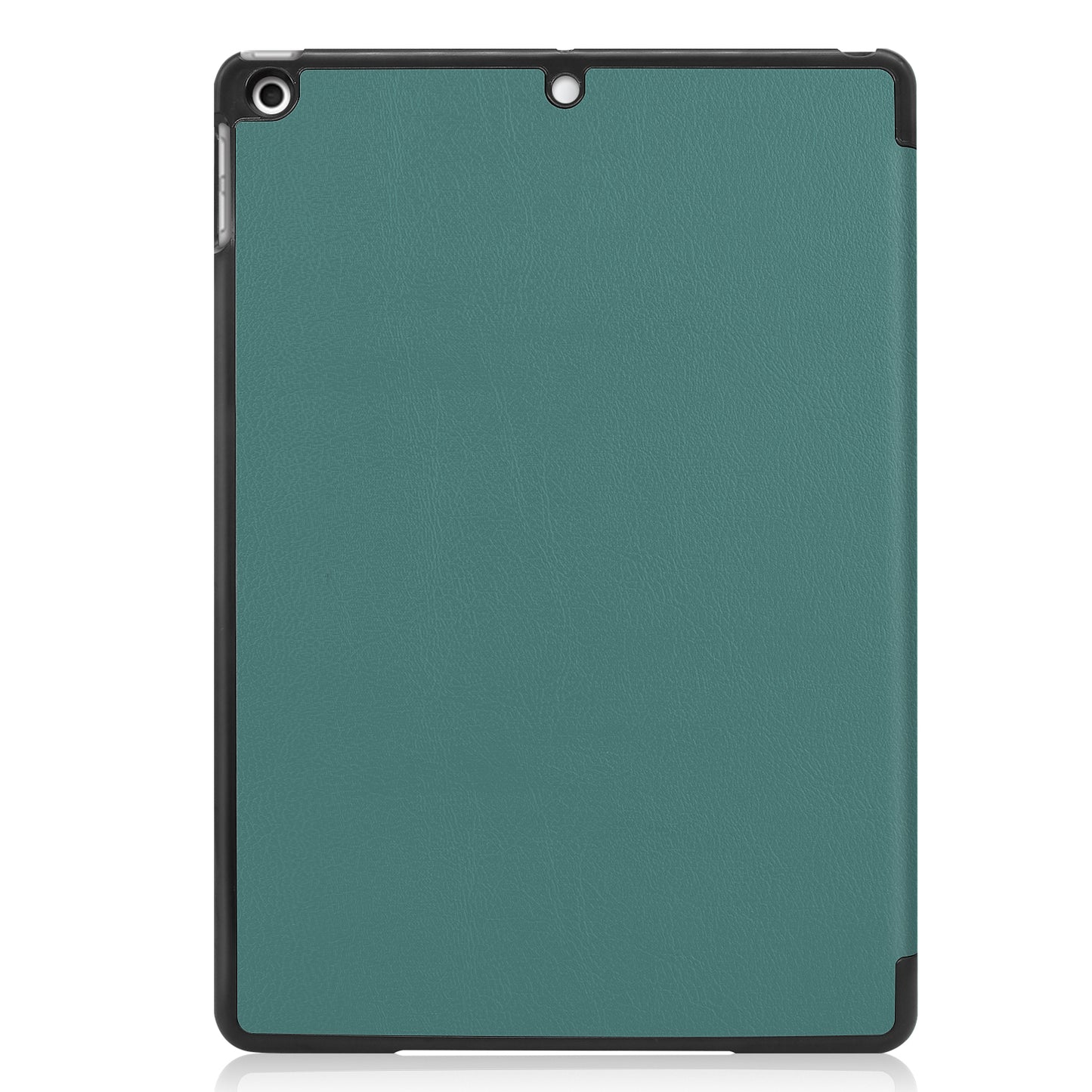 For iPad 10.2 (2021) / (2020) / (2019) Tri-fold Stand Cover PU Leather Protective Smart Tablet Case with Auto Sleep / Wake