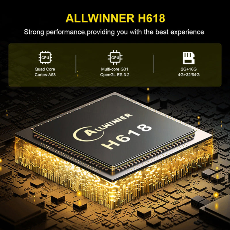 HK1 RBOX-H8S 4K Ultra HD Smart TV Box Dual-band WiFi Android 12.0 TV Box (2GB+16GB)