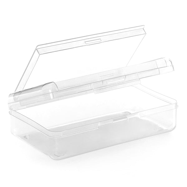 ZANYANG 1249 Transparent Double Layer Large Pencil Case PP Stationery Organizer Box School Supply
