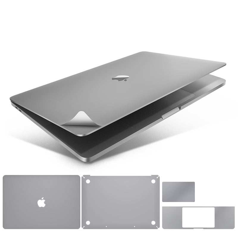 ZGA 5Pcs / Set For MacBook Pro 16 inch (2021) / (2023) A2780 / A2485 Self-adhesive Sticker Paper Cover Film for Laptop Shell / Touchpad / Bottom