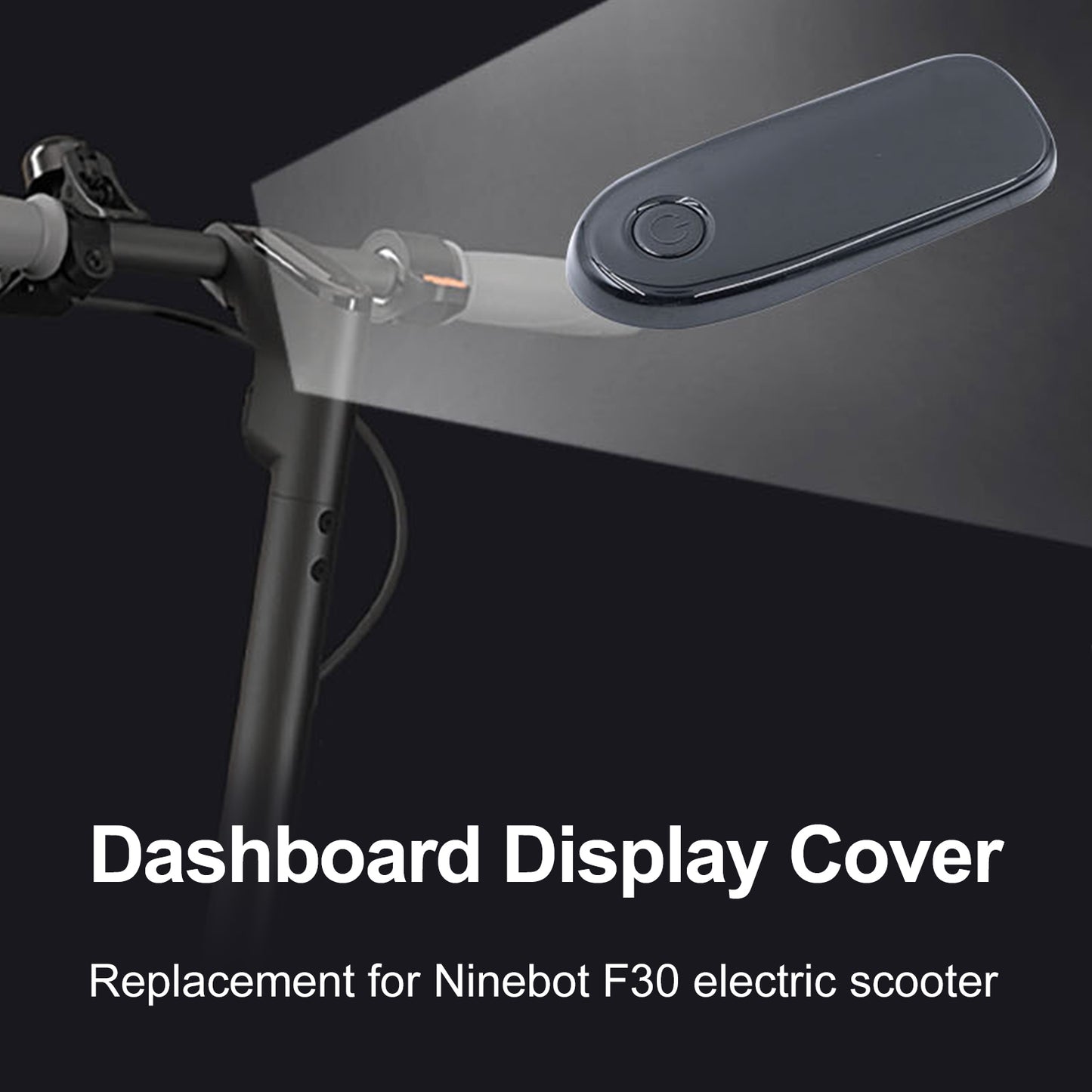 Replacement Parts for Ninebot F20 F25 F30 F40 Electric Scooter Gauge Switch Waterproof PC Panel Cover