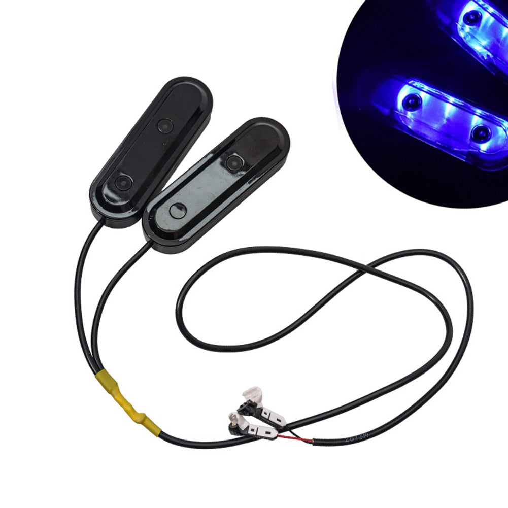 1Pair Side Lights for Xiaomi M365 / Pro / 1s Electric Scooter Dazzle Color Lights Integrated Protective Cover LED Light