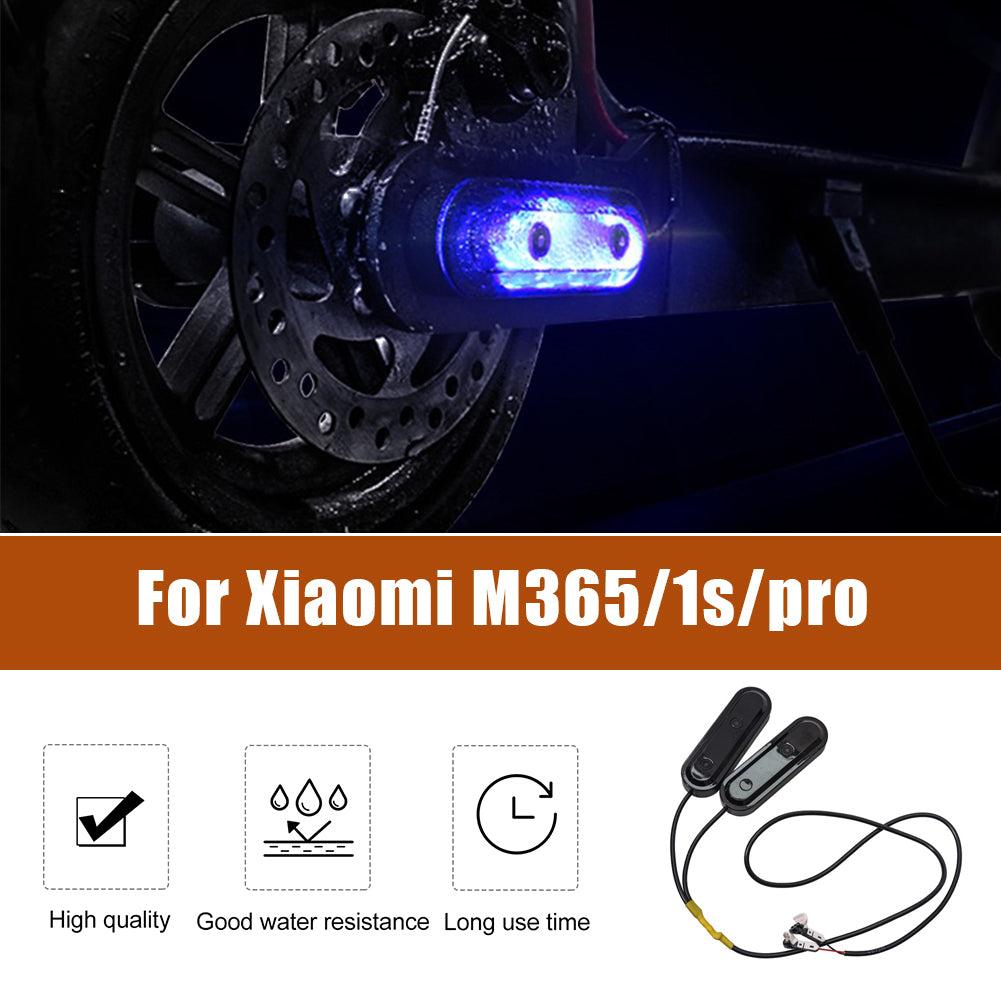 1Pair Side Lights for Xiaomi M365 / Pro / 1s Electric Scooter Dazzle Color Lights Integrated Protective Cover LED Light