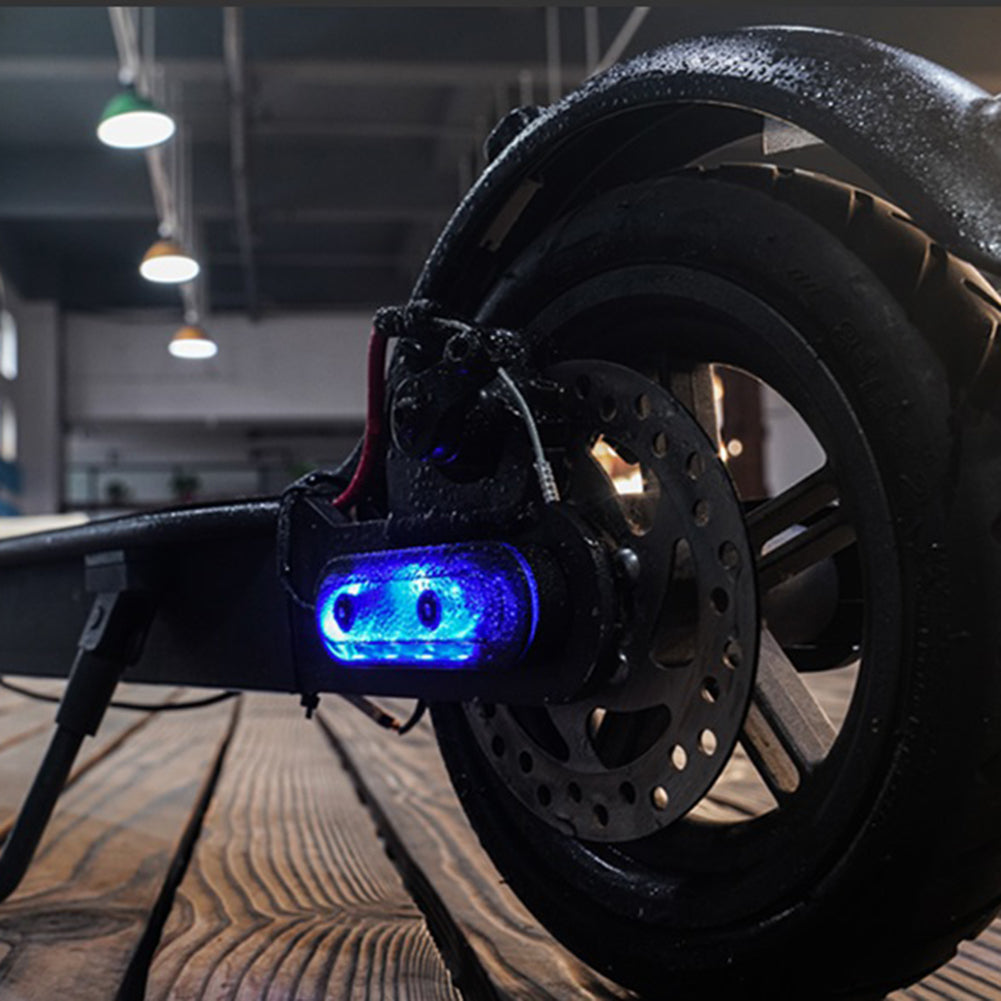 1Pair Cable Powered Taillight for Xiaomi M365 / Pro / 1s Electric Scooter Color Lights Integrated Protective Case LED Light