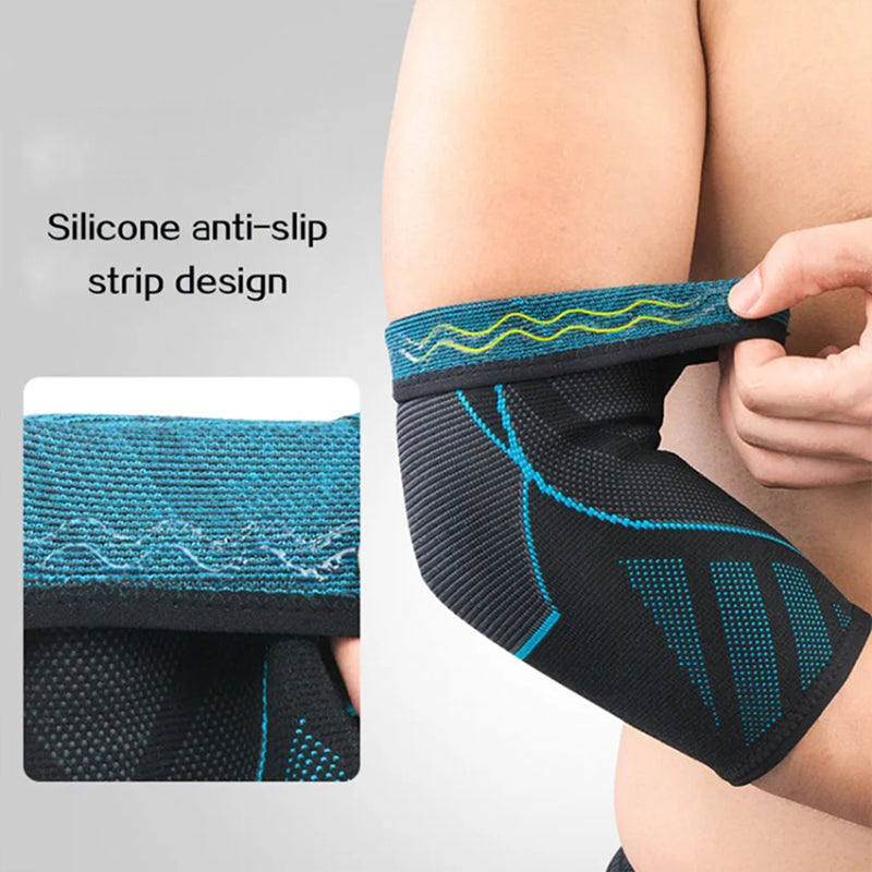 1Pc Outdoor Sports Elbow Sleeve Protector Fitness Basketball Cycling Elastic Nylon Elbow Guard