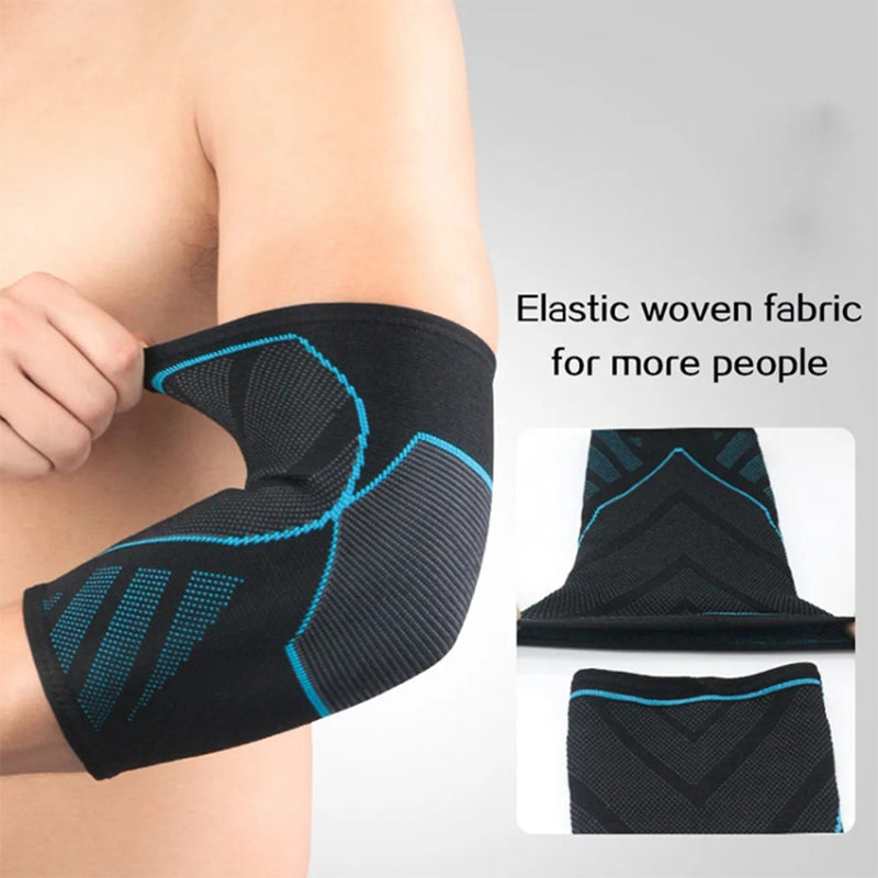 1Pc Outdoor Sports Elbow Sleeve Protector Fitness Basketball Cycling Elastic Nylon Elbow Guard