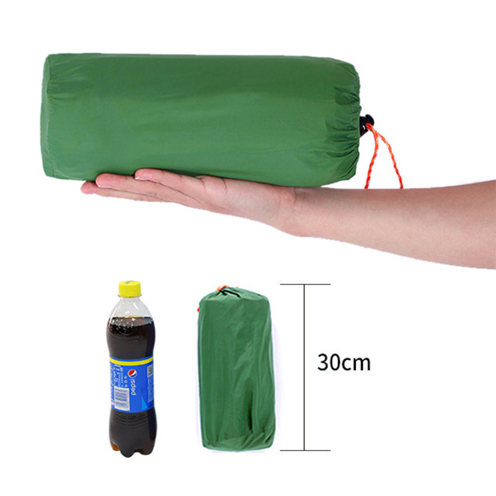200x120CM Inflatable Sleeping Mat Built-in Foot Pump Compact Air Mattress with Pillow for Camping, Backpacking, Hiking