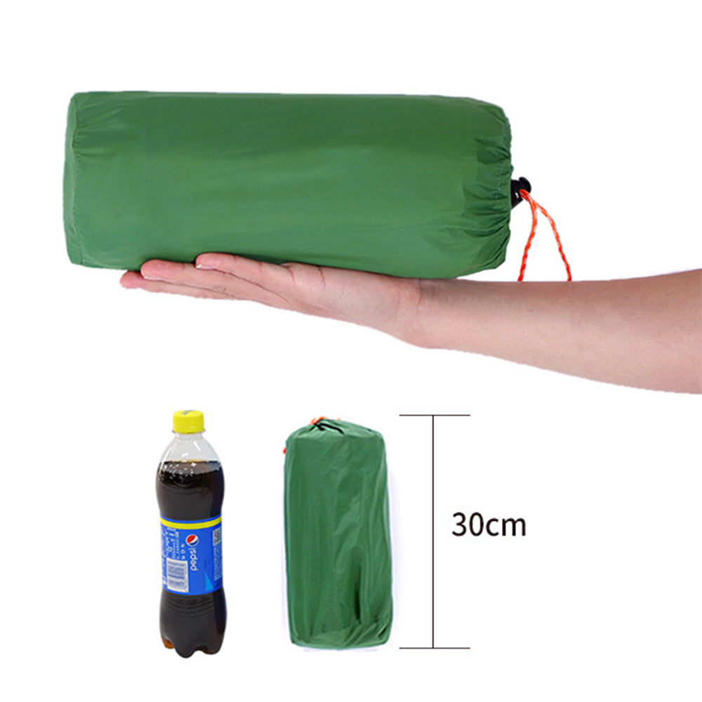 200x120CM Camping TPU Sleeping Mat Inflatable Sleeping Pad with Pillow for 2 People Backpacking, Tent, Hiking
