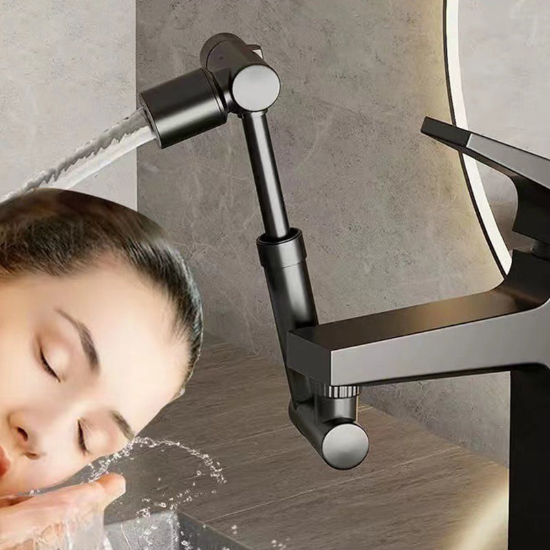 Two Modes Faucet Tap Aerator Splashproof Adjustable Arm 1440 Degree Rotating Kitchen Sink Faucet Extender