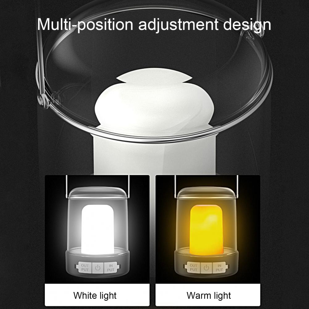 1911 Multifunction Outdoor Lantern LED Table Lamp Waterproof Camping Tent Hanging Light Ambient Night Lamp