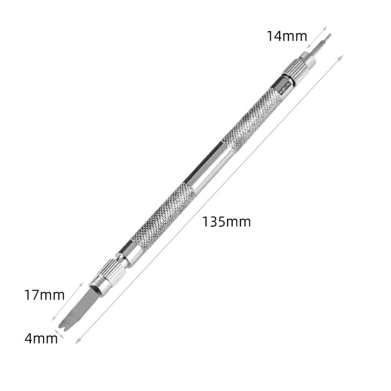 Spring Bar Tool Watch Band Tool Set Watch Wrist Bands Strap Removal Repair Fix Kit with Extra Tips, Pins