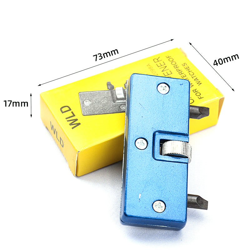 Adjustable Metal Watch Case Opener Back Cover Remover Wrench Watch Repair Tool