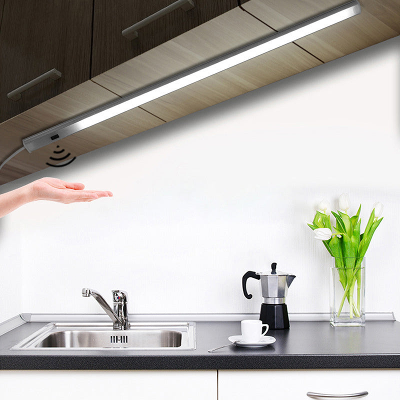 1469 20cm Gesture Sensor LED Bar Light Self-adhesive USB Night Light Infrared Induction Cabinet Lamp