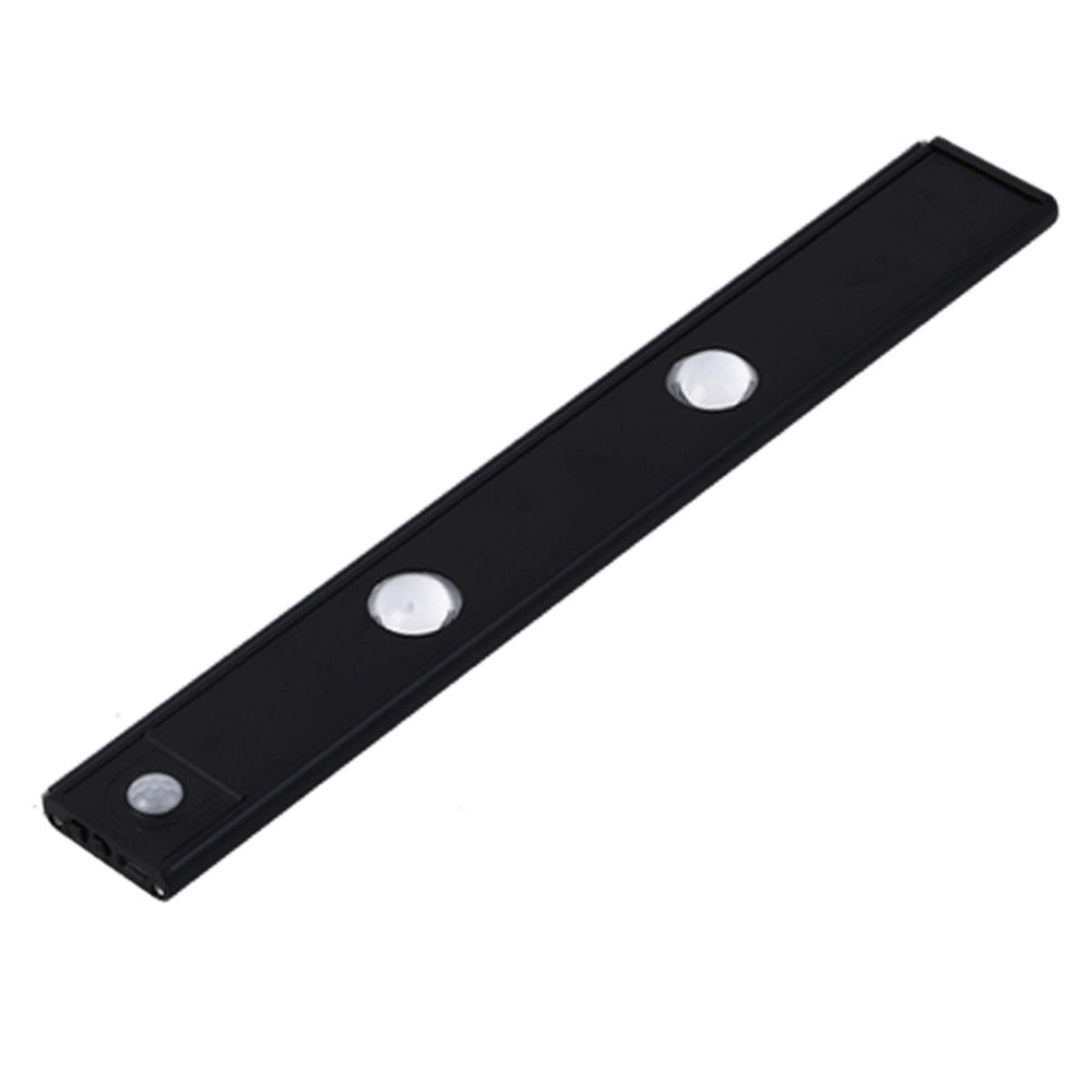 MZ-1602 20CM Slim Strip Light Self-Adhesive Closet Lamp Cabinet Wardrobe Lighting Smart LED Human Body Sensing Night Light