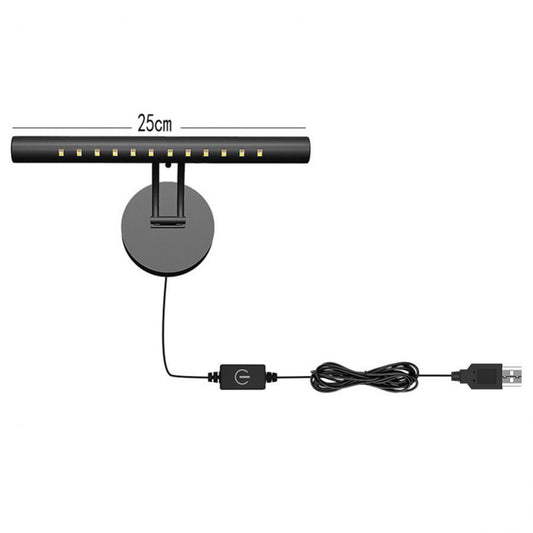 Style-A 25cm Dimmable LED Light Bar 3 Color Temperature Touch Control USB Powered Wall Light