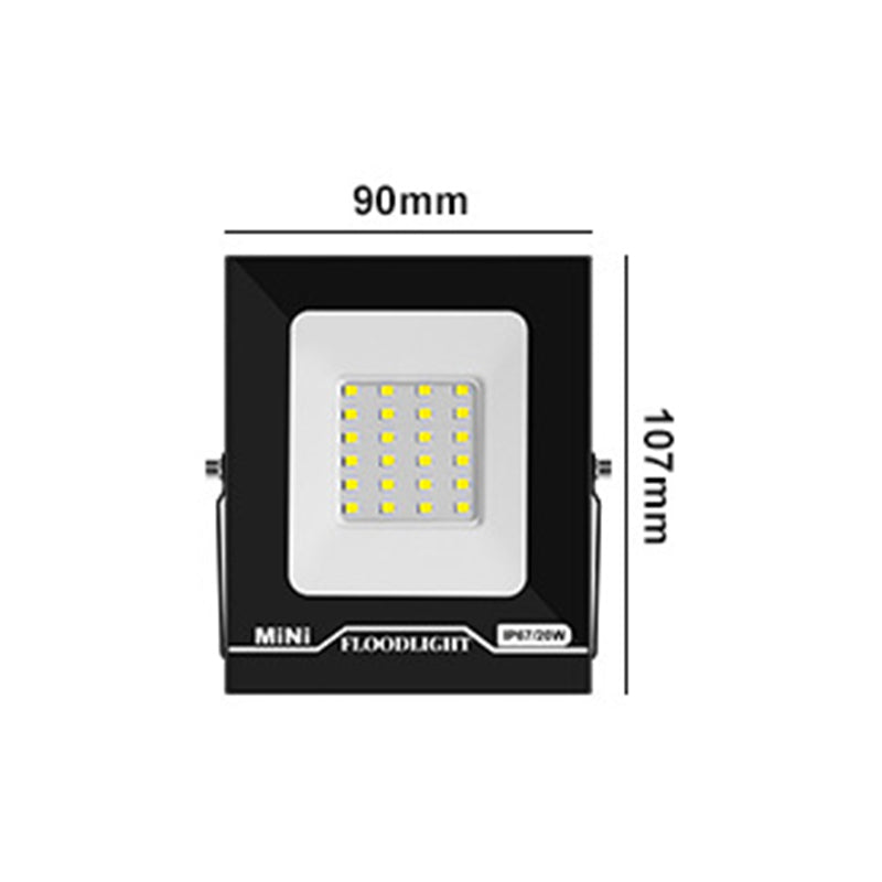 Style-C 20W Flood Light 6000-6500K IP67 Waterproof LED Floodlight for Warehouse Yard Garden