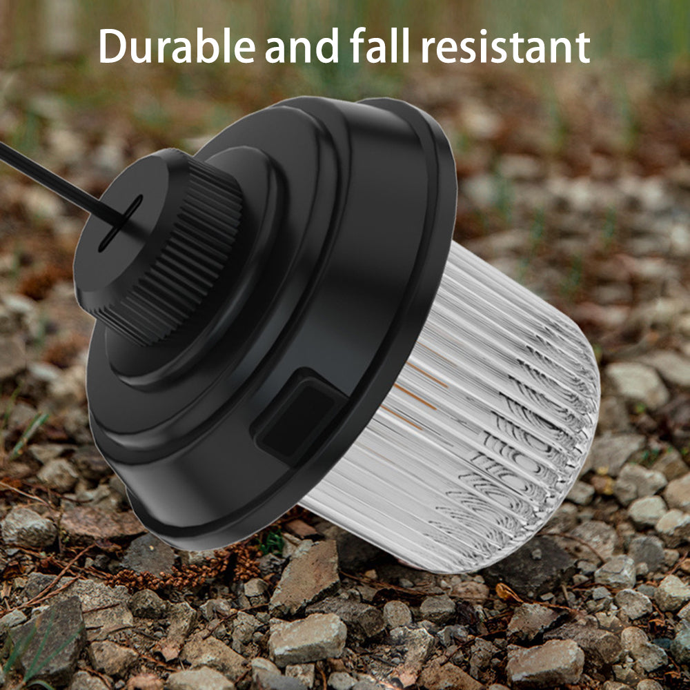 Outdoor Mini Camping Light Simple Style Silicone Hanging Night Light Portable Rechargeable Emergency Lamp