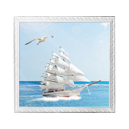 Bathroom Wall-Mounted Folding Cloth Container Picture Frame Cloth Storage Holder Organizer