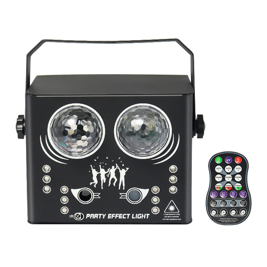 5-in-1 LED Effect Light Strobe Laser Water Streak Pattern Disco Light Lamp for Party Club Bar