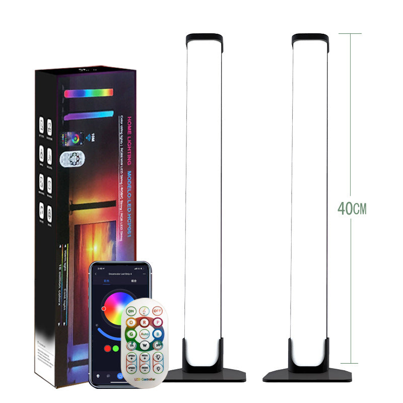 LDD-5050-01 1Pair Smart Tuya Bluetooth LED Lamp Desktop Ambient Lights for Party, KTV, Home