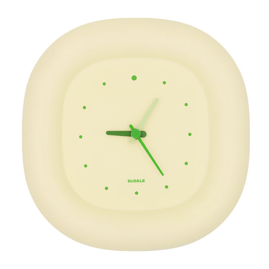 MUID Stylish ABS Bubble Clock Battery Powered Silent Home Office Desktop Wall Clock