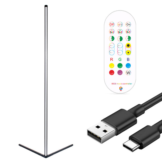 GW-545464 Floor Standing Lighting Lamp Wall Corner Colorful Ambient Light for Home Decor