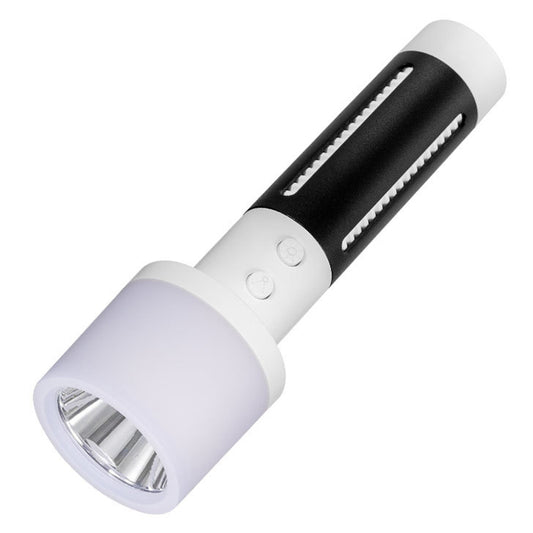 CH23036 Dual Light Flashlight Waterproof LED Beads Multi-color Night Light Anti-Slip Portable Flashlight