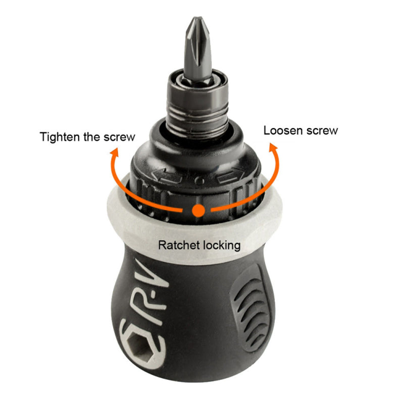 34-in-1 Screwdriver Set Carbon Steel Telescopic Magnetic Dual Purpose Slotted Phillips Screwdriver Kit