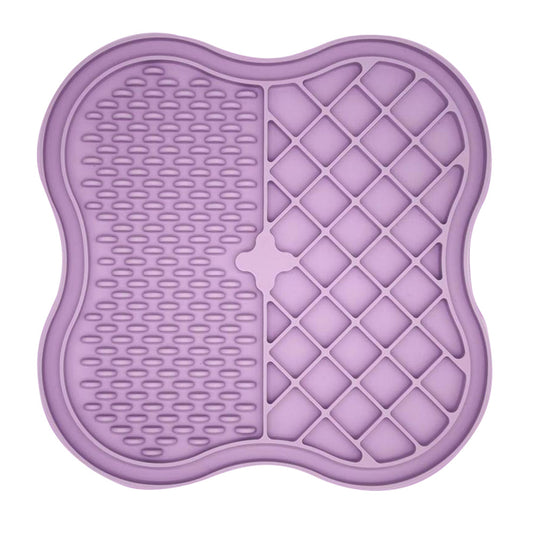 Dog Cat Food Licking Mat Silicone Suction Cup Anti Choking Pet Slow Eating Food Pad (No FDA Certification, BPA Free)