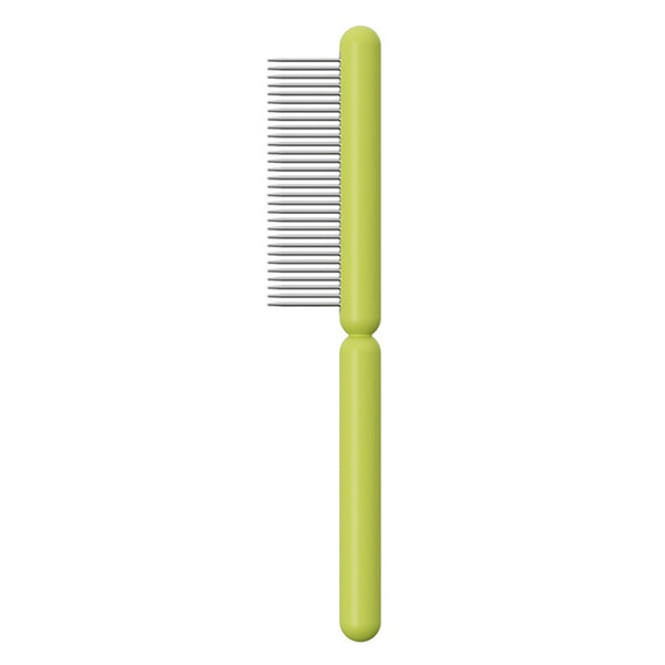 AIWO Pet Comb Stainless Steel Coarse Teeth Cat Dog Grooming Comb Tool for Removing Matted Fur, Knots and Tangles
