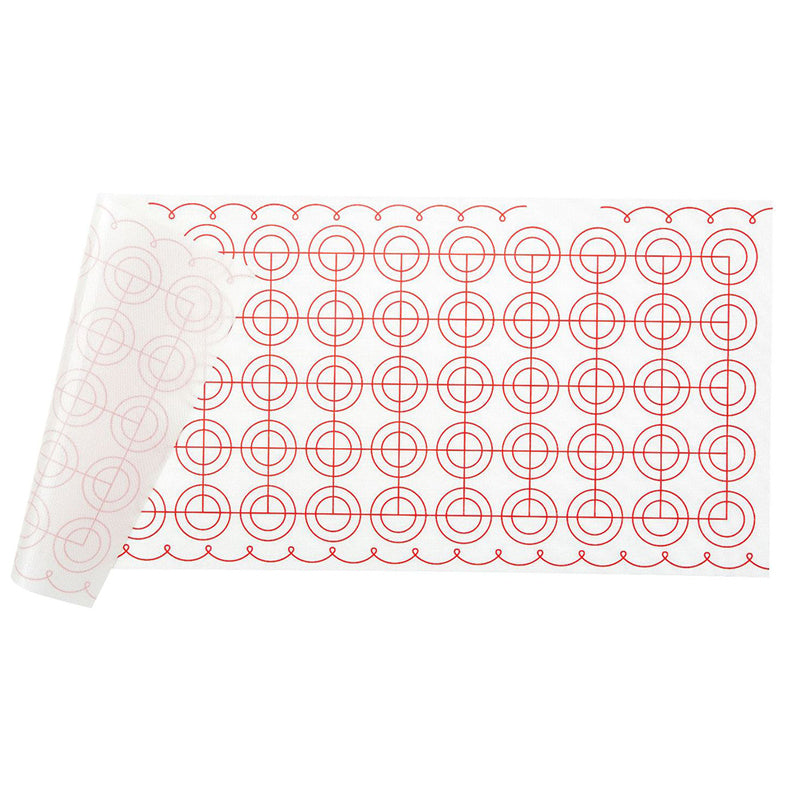 26x60cm Fiberglass Cloth + Silicone Macaron Baking Mat Non Stick Kneading Dough Pad Cookies Pastry Sheet Liner (BPA-Free, No FDA Certified)
