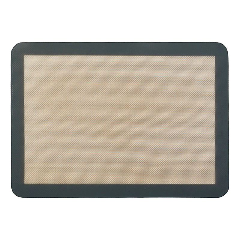 Silicone Baking Mat Cookie Pad Rolling Dough Mat Non-stick Oven Sheet, Round Edge / 29.5x42cm (BPA-Free, No FDA Certified)