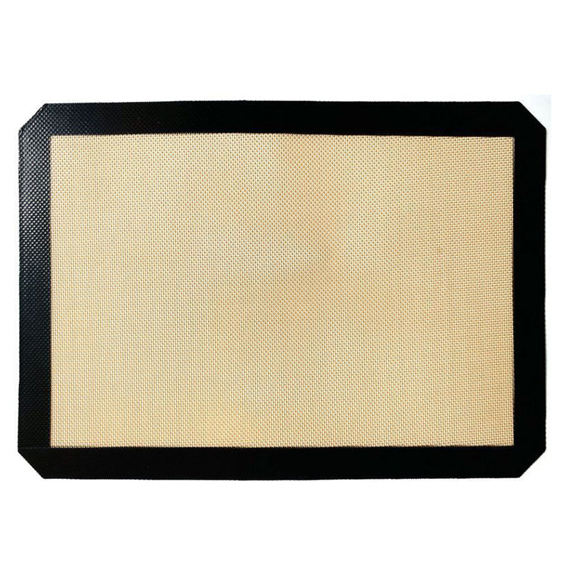 Non-stick Silicone Baking Mat Cookie Pad Rolling Dough Mat Oven Sheet, Cutted Edge / 29.5x42cm (BPA-Free, No FDA Certified)
