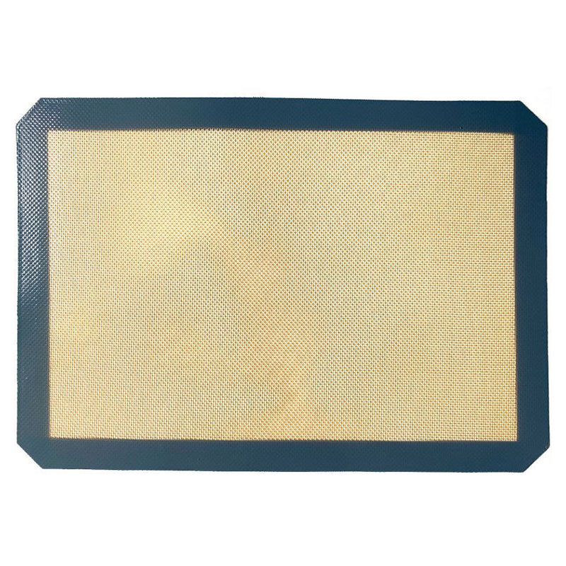 Non-stick Silicone Baking Mat Cookie Pad Rolling Dough Mat Oven Sheet, Cutted Edge / 29.5x42cm (BPA-Free, No FDA Certified)