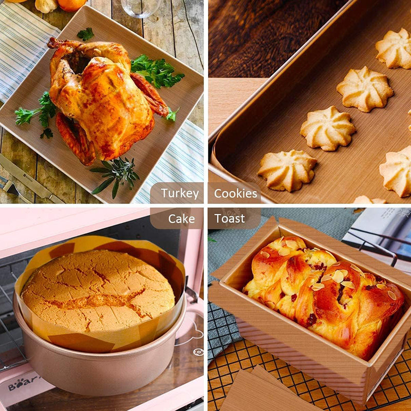 3Pcs 30x40cm 0.13mm Thicken Non-stick Baking Sheet Heat-Resistant Baking Mat Liner (BPA Free, No FDA Certificate)