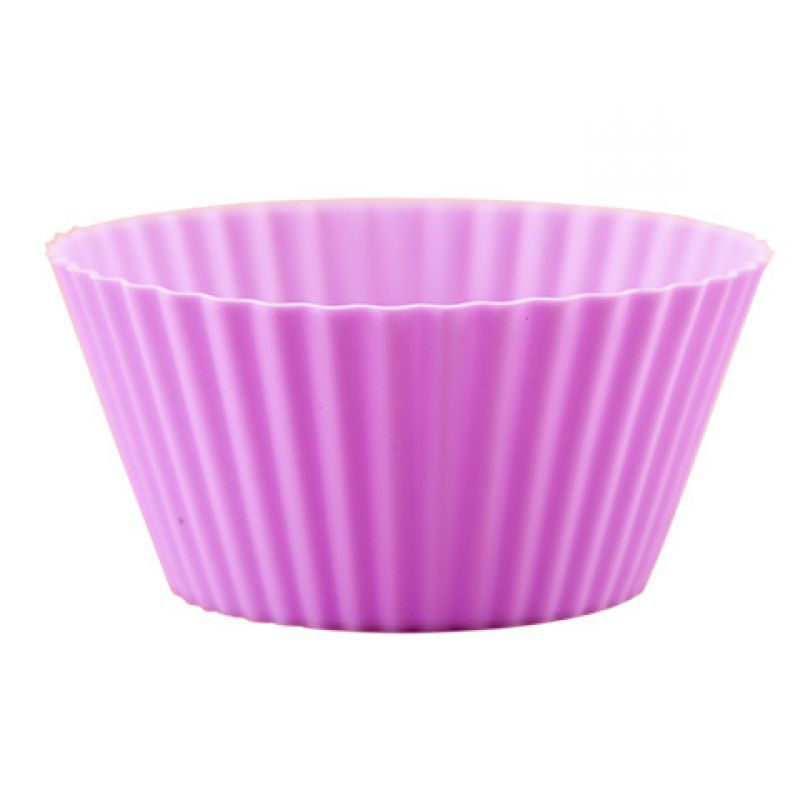 10Pcs 7cm Silicone Small Cake Cup Tart Muffin Cupcake Mold Kitchen Baking Molds (BPA-Free, No FDA Certificate)