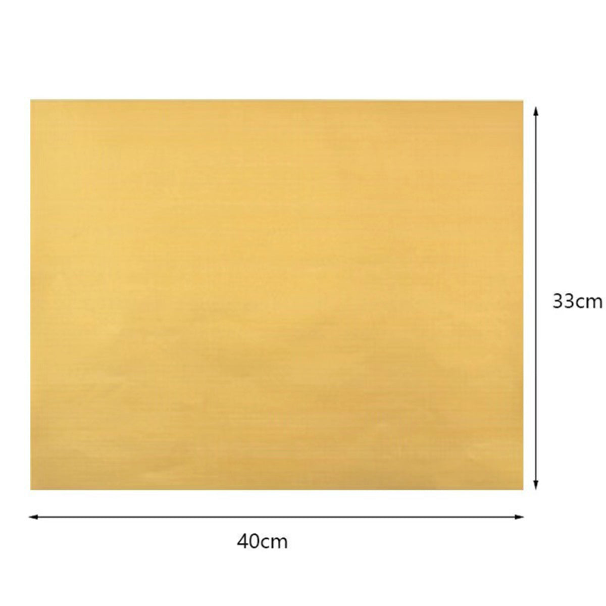 3Pcs 330x400x0.2mm Barbecue Grill Mat PTEF Fiberglass Cloth Heat Resistant Non-sticky Outdoor BBQ Sheet (BPA Free, No FDA Certificate)