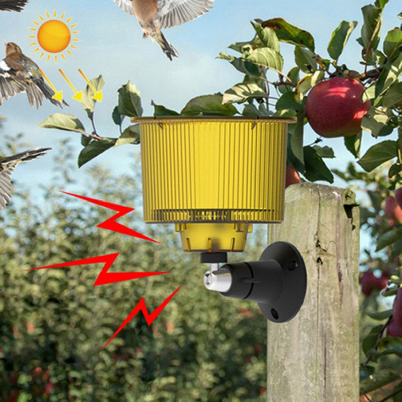 N911R Solar Birds / Animals Repeller Solar Recording Timer Sound and Light Alarm