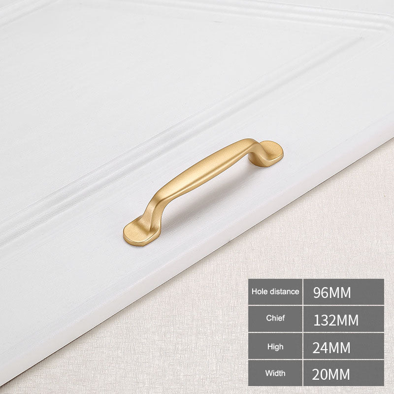 YIJIA Aluminium Alloy Furniture Pull Handle Drawer Cabinet Wardrobe Door Handle with 22mm Screw