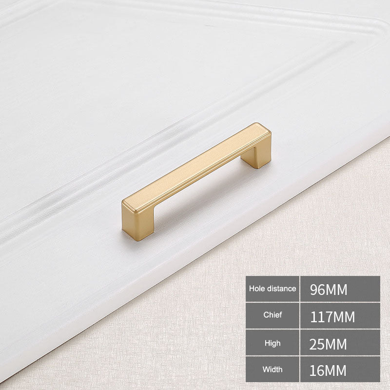 YIJIA Aluminium Alloy Furniture Pull Handle Drawer Cabinet Wardrobe Door Handle with 22mm Screw