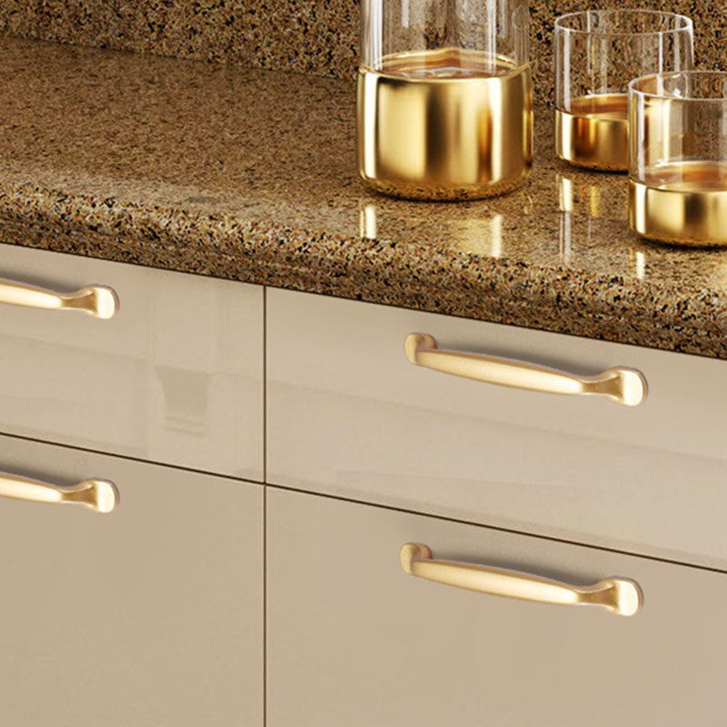 YIJIA Aluminium Alloy Furniture Pull Handle Drawer Cabinet Wardrobe Door Handle with 22mm Screw