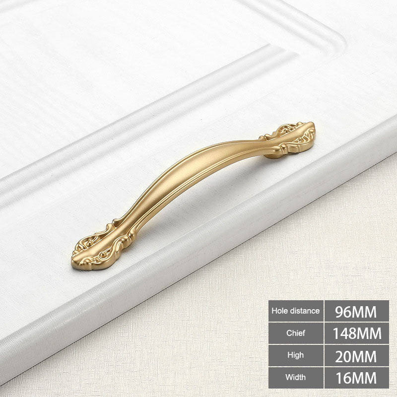 YIJIA Aluminium Alloy Furniture Pull Handle Drawer Cabinet Wardrobe Door Handle with 22mm Screw