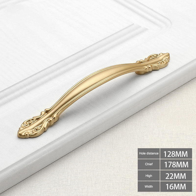 YIJIA Aluminum Alloy Wardrobe Handle Cabinet Pull Handle for Furniture Drawer Cupboard, 22mm Screw