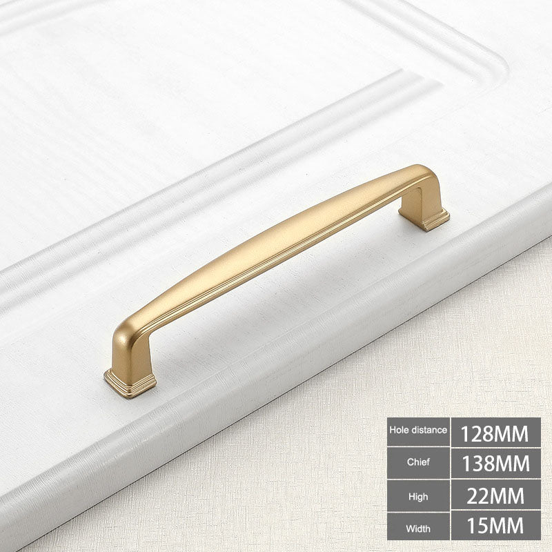 YIJIA Aluminum Alloy Wardrobe Handle Cabinet Pull Handle for Furniture Drawer Cupboard, 22mm Screw