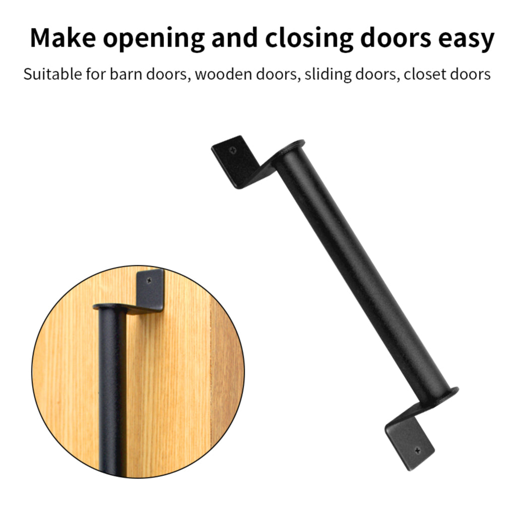 022 Carbon Steel Indoor Sliding Door Handle Round Rod Door Moving Puller