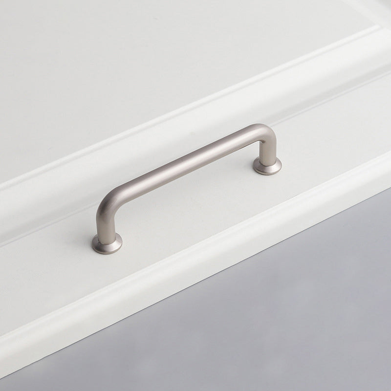 Modern Handle Cabinet Pull Zinc Alloy Kitchen Door Drawer Knob Cupboard Handle with 22mm Screw