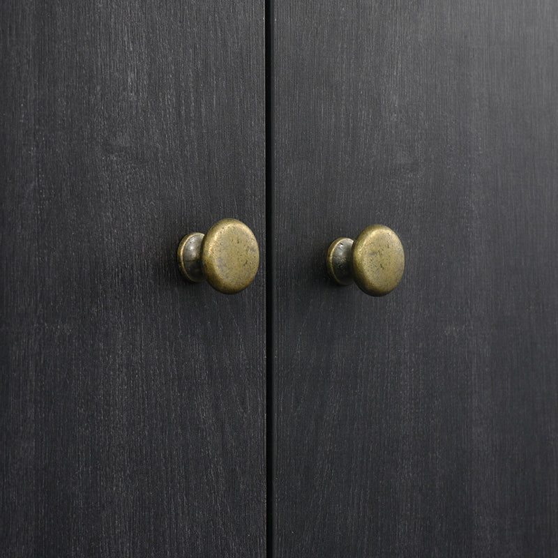 European Style Single Hole Furniture Pull Handle Drawer Cabinet Wardrobe Door Knob with 25mm Screw