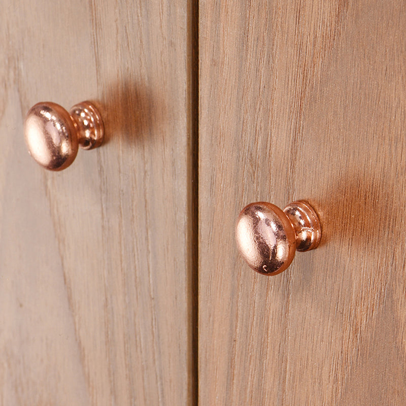 European Style Single Hole Furniture Pull Handle Drawer Cabinet Wardrobe Door Knob with 25mm Screw