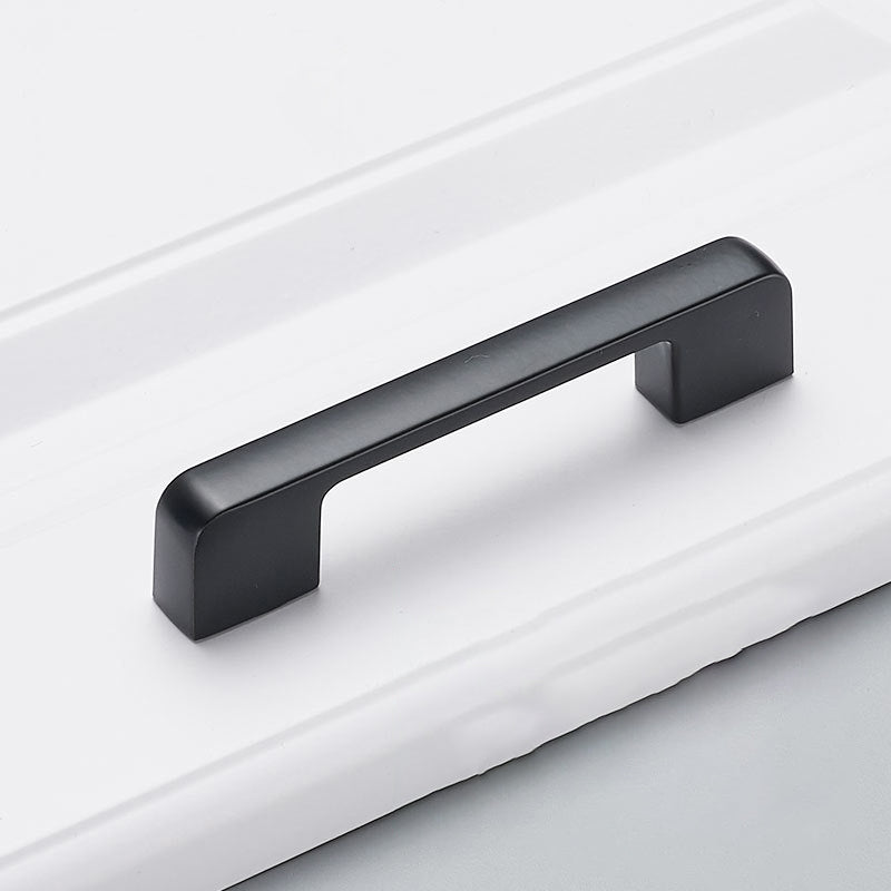 Modern Cabinet Handle Furniture Parts Zinc Alloy Drawer Wardrobe Puller Handle