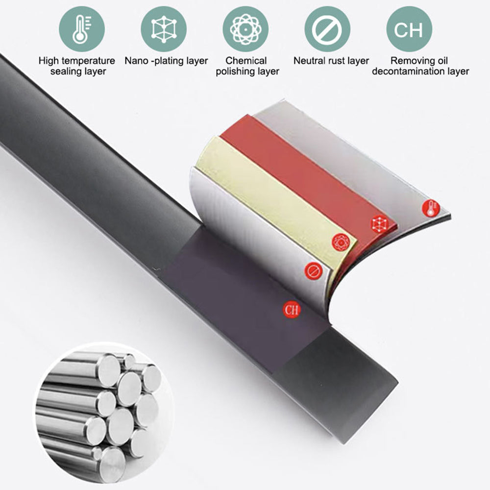 Modern Cabinet Handle Furniture Parts Zinc Alloy Drawer Wardrobe Puller Handle